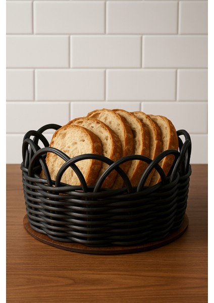 Siyah Oval Rattan Sepet – 26X12 cm fiyatları