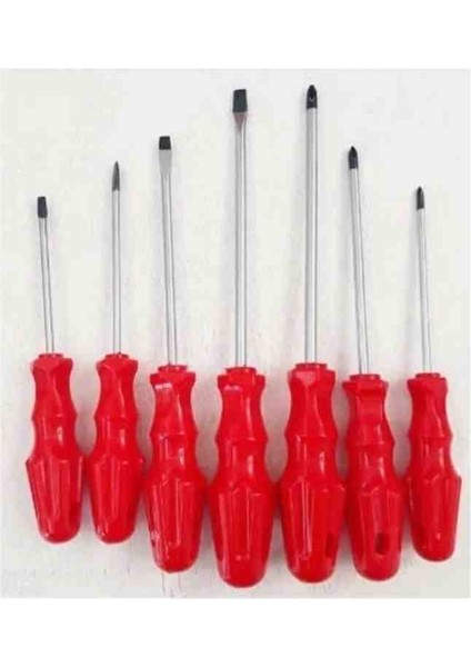 7 Parça Tornavida Seti Düz Yıldız Takım