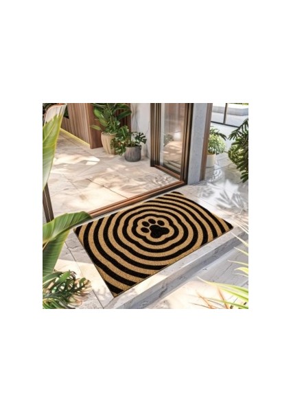 Dekoratif Dijital Baskılı Özel Tasarım Kapı Önü Paspası 47