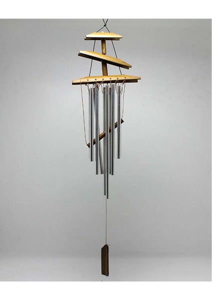 Ahşap Rüzgar Çanı 36 cm