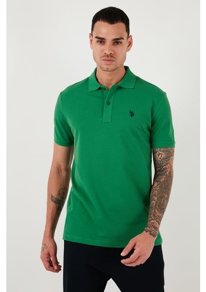 U.s. Polo Erkek Slimfit Polo Yaka Spor T-Shırt G081GL011.000.1792406 Gtp