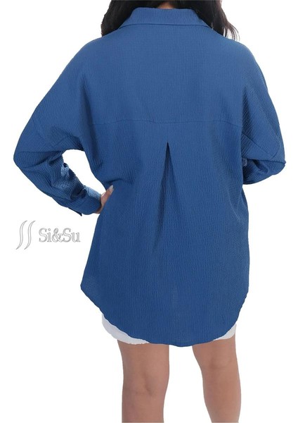 Müslin Kumaş Kadın Rahat Kesim, Oversize, Salaş Gömlek modelleri