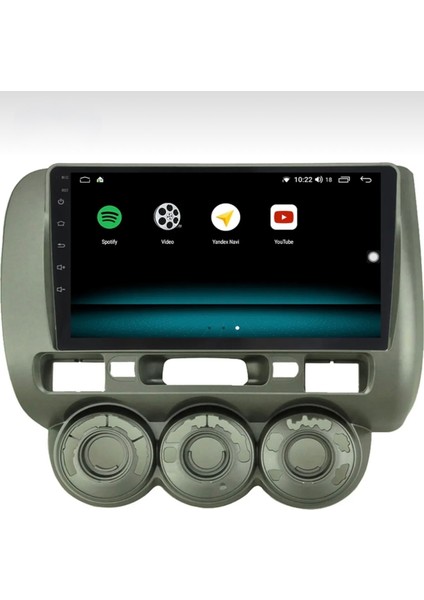 Honda Jazz Ctiy M/c 2002 /2008 Androidauto & Carplay Multimedya
