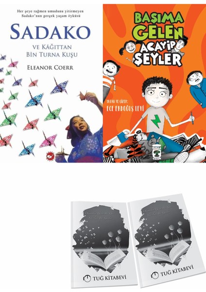 Sadako ve Kağıttan Bir Turna Kuşu ve Başıma Gelen Acayip Şeyler + Hediyeli