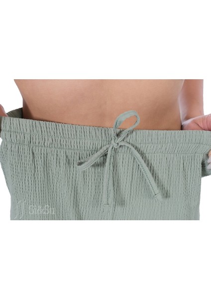 Rahat Kesim,cepli, Bağcıklı, Beli Lastikli Pantalon