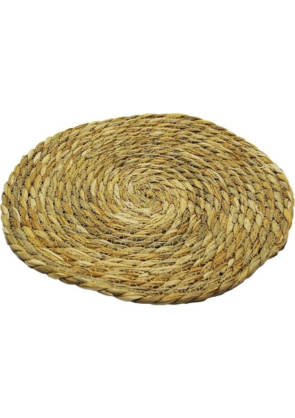 Hasır 31CM Yuvarlak Supla - Amerikan Servis Altı (5047)