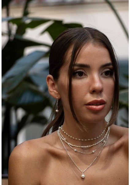 Palmira Gümüş İnci Küpe fırsatları