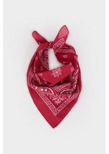 Yeni Sezon Unisex Desenli Pamuklu Bandana