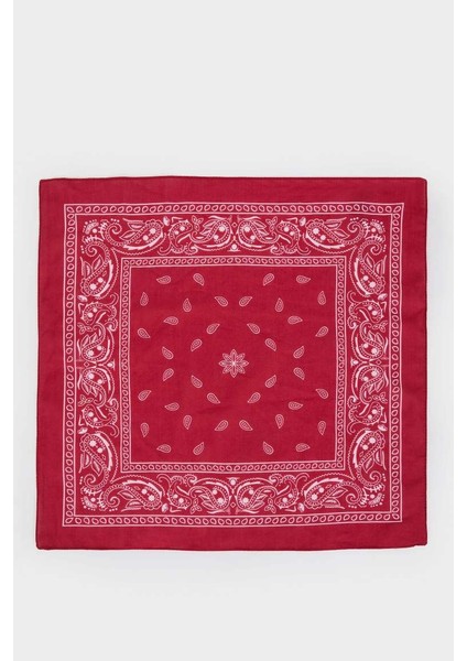 Yeni Sezon Unisex Desenli Pamuklu Bandana