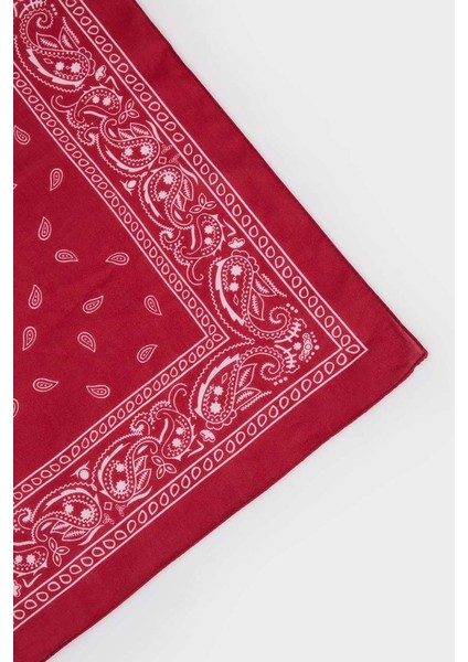 Yeni Sezon Unisex Desenli Pamuklu Bandana