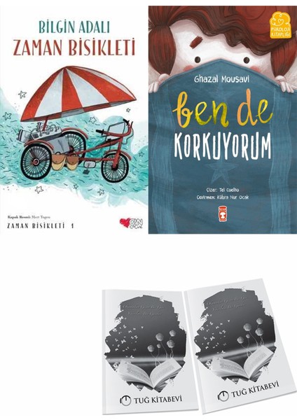 Zaman Bisikleti 1 ve Ben De Korkuyorum + Hediyeli