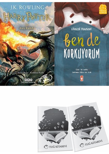 Harry Potter ve Ateş Kadehi ve Ben De Korkuyorum + Hediyeli