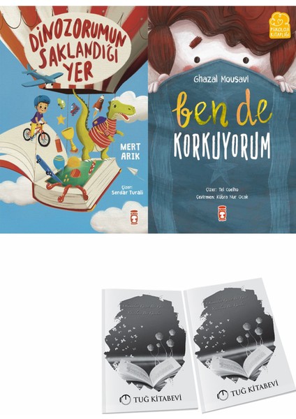 Dinozorumun Saklandığı Yer ve Ben De Korkuyorum + Hediyeli