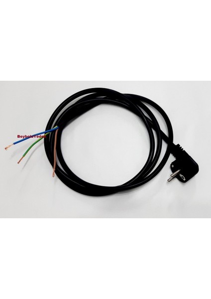 Simfer Fırın Elektrik Giriş Kablosu 3x1,5 Ttr Bakır Kablo 2 Metre