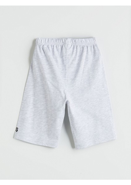 Yeni Sezon Beli Lastikli Besiktas Baskili Erkek Cocuk Pijama Sort 2'li - S5DY43Z4