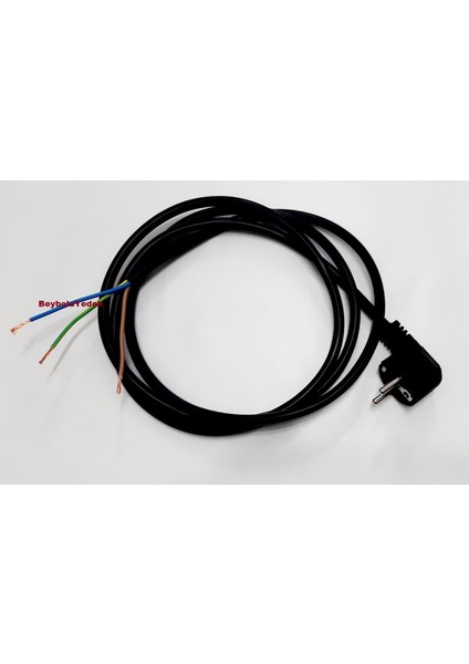 Luxell Fırın Elektrik Giriş Kablosu 3x1,5 Ttr Bakır Kablo 2 Metre