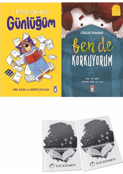 Kitap Okuma Günlüğüm ve Ben De Korkuyorum + Hediyeli