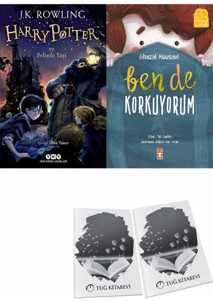 Harry Potter ve Felsefe Taşı ve Ben De Korkuyorum + Hediyeli