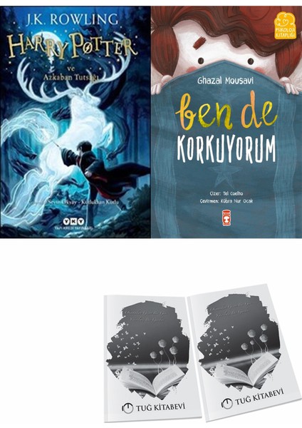 Harry Potter ve Azkaban Tutsağı ve Ben De Korkuyorum + Hediyeli