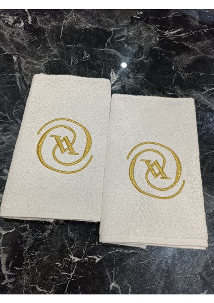 Gold Nakış Işlemeli Desenli Mutfak Havlusu 2'li fiyatları