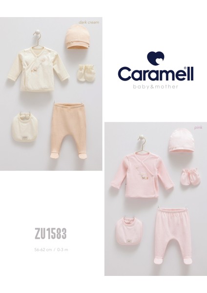 My Baby Kumsal % 100 Coton 5 Li Hastane Çıkışı Soft Colour (Yumuşak Renkler) 1583