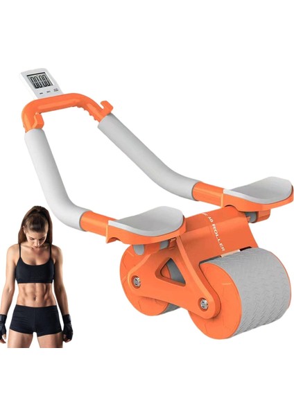 Ab Roller Karın Kası Egzersiz Tekerleği Akıllı Fren Özellikli Evde Spor Mekik Şekillendirici fiyatları