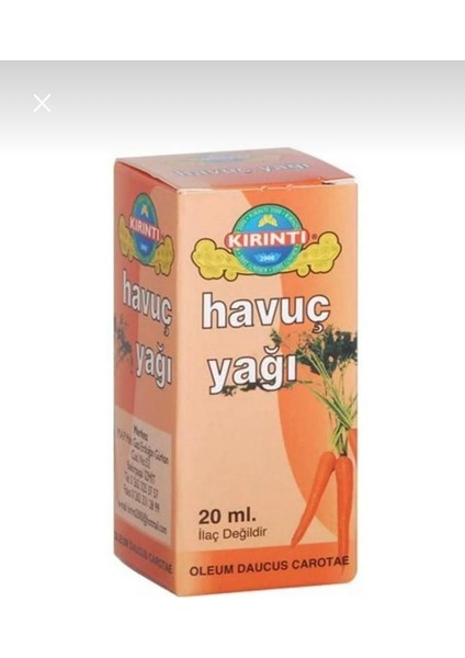 Havuç Yağı 20 ml