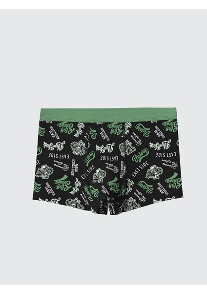 Yeni Sezon Baskili Erkek Cocuk Boxer 3'lu - S5FO32Z4