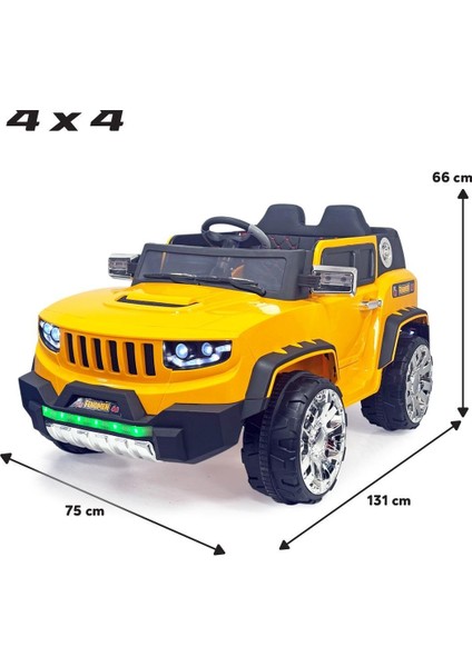 Legosh Akülü Araba 4x4 Uzaktan Kumandalı 12 Volt Fenomen Gt Deri Koltuk indirimleri