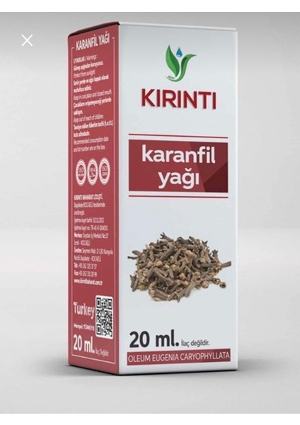 Karanfil Yağı 20 ml