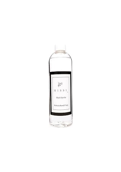400 ml Black Vanilya Kokulu Kandil Yağı