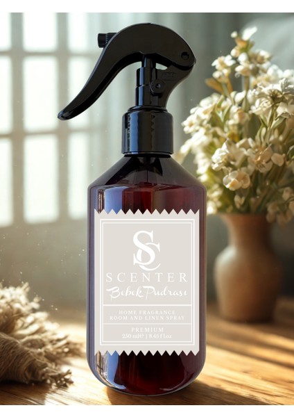 Bebek Pudrası Oda ve Çamaşır Spreyi Oda Kokusu 250 ml