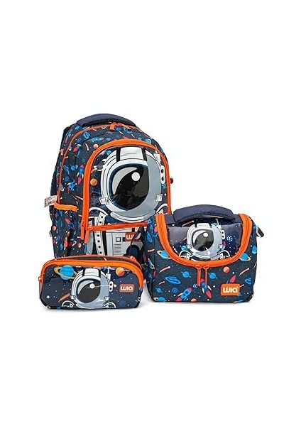 Astronot Erkek Çanta Seti (3lü set)