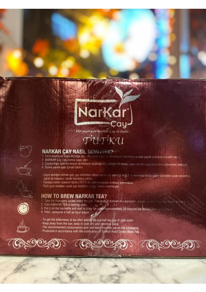 Narkar Tutku Demlik Poşet Çay fiyatları