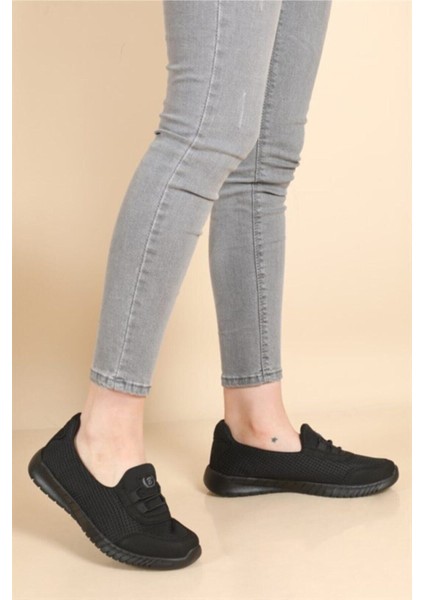 Black Sea 575 Anorak File Nefes Alır Hafif ve Rahat Slip-On Bağcıksız Spor Ayakkabı ( Geniş Kalıb)