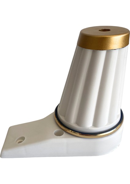 Babil 12CM Plastik Ayak Mobilya Masa ve Dolap AYAĞI(12CM)(BEYAZ - Altın) modelleri