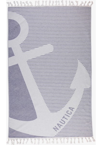 Unisex Lacivert Desenli Havlu N55TW01T.4NV