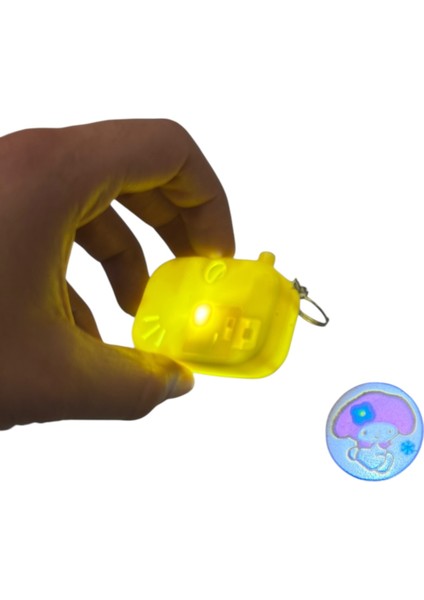 Sanrio Kwaii Oyuncak Projeksiyonlu Fotoğraf Makinesi Projektör Anahtarlık Kuromi 1 Adet fırsatları