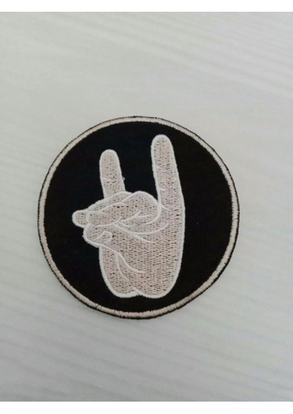 Türk Simgesi Nakış Işleme Patch 7/7 cm