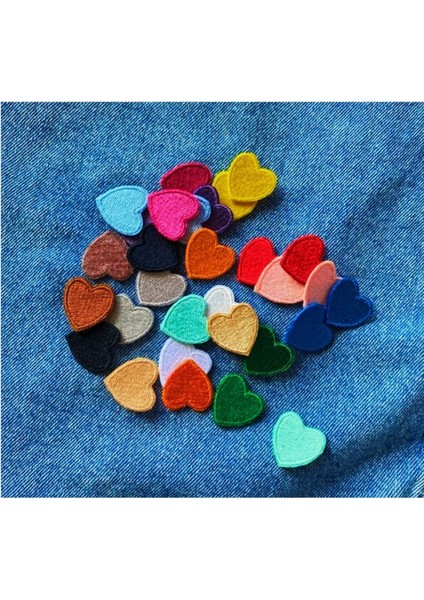 Özel Kalp Armalar 10 Lu Karışık Renk Paket