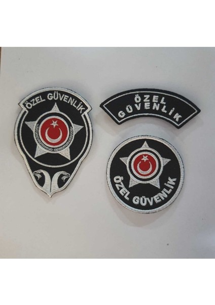 Özel Güvenlik Arma | Yeni Tip Kamu Güvenlik Kol Arması – Nakış Işlemeli