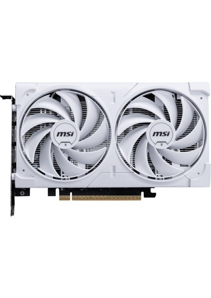 Msı Geforce Rtx 5060 8g Ventus 2x Oc Whıte Gddr7 128B DX12 Pcıe 5.0 X16 (3xdp 1xhdmı)