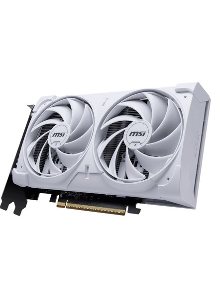 Msı Geforce Rtx 5060 8g Ventus 2x Oc Whıte Gddr7 128B DX12 Pcıe 5.0 X16 (3xdp 1xhdmı)