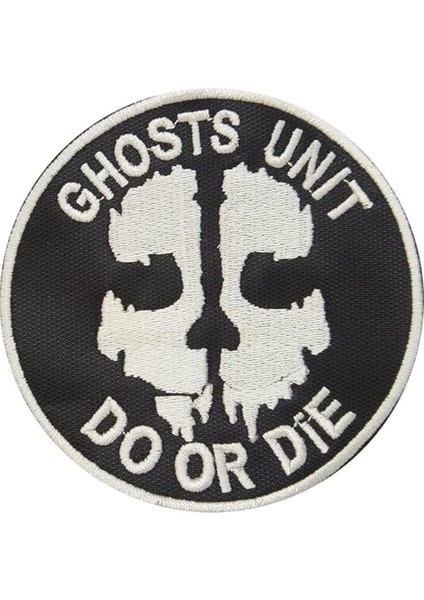 Ghosts Unit Do Or Die Nakış Işleme 9/9 cm