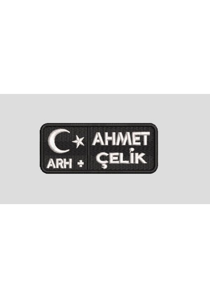 Yaka Isimliği | 9x4 cm Nakışlı, Üniforma Uyumlu, Kişiye Özel – Arthur Kalitesiyle