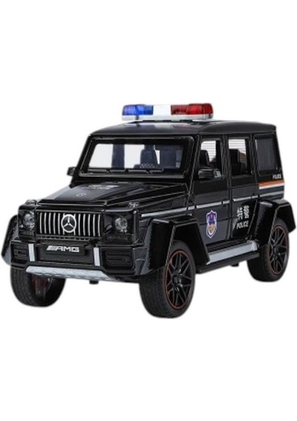 XHD-B2433 -Vardem Çek Bırak Işıklı ve Sesli G Polis Metal Jeep 1:24 fiyatları