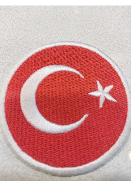 Türk Bayrağı Arma Patch, Peç, Yama 5’li Set