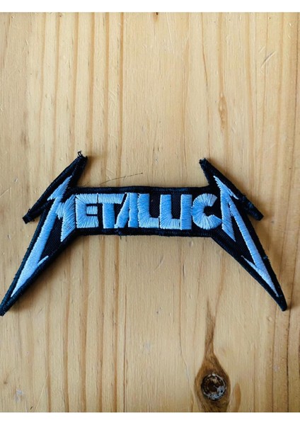 Metallica Logo Patch Embroidered Yama 13X7 cm