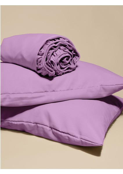 Premium %100 Pamuk Akfil Lastikli Çarşaf Takımı Tek/çift/battal (90/100/120/160/180) Flat Colors H-M modelleri