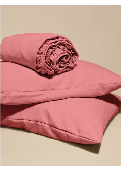Premium %100 Pamuk Akfil Lastikli Çarşaf Takımı Tek/çift/battal (90/100/120/160/180) Flat Colors M-Z modelleri